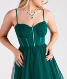 Brooke Formal Tulle Corset Skater Dress