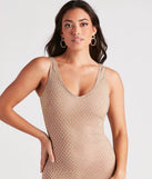 Nia Rhinestone Sleeveless Midi Dress
