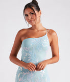 Revamp your 2025 wardrobe with this chic addition, the Sydney Sequin One-Shoulder Bodycon Dress in aqua, perfect for elevating your style in the new year.
