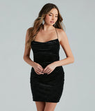 Own every entrance in the Frankie Glitter Velvet Lace-Up Mini Dress, a black party dress perfect for milestone birthdays and grad parties, or dancing through summer nights and unforgettable bachelorette celebrations.