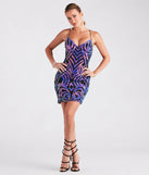 Make a bold statement in the Betsy Sequin Bodycon Mini Party Dress in black, the perfect spring dress for weddings, cocktail hours, nights out, and/or seasonal celebrations.