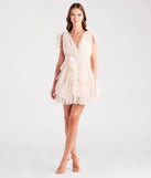 Carina Tulle Polka Dot A-Line Party Dress