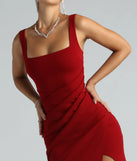 Katriel Formal Crepe Sleeveless Midi Dress