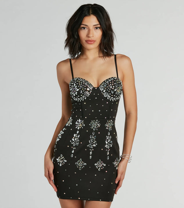alexie glitter corset sash mini dress embellished draped corset mini dress in honey Alexie Glitter Corset Sash  Mini Dress in Black
