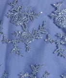 The Chloe Sequin Embroidered Mesh Skater Dress is a stylish denim floral dress featuring a fresh seasonal print and flattering design, perfect for garden parties, bridal showers, Valentine's Day celebrations, or everyday spring styling.