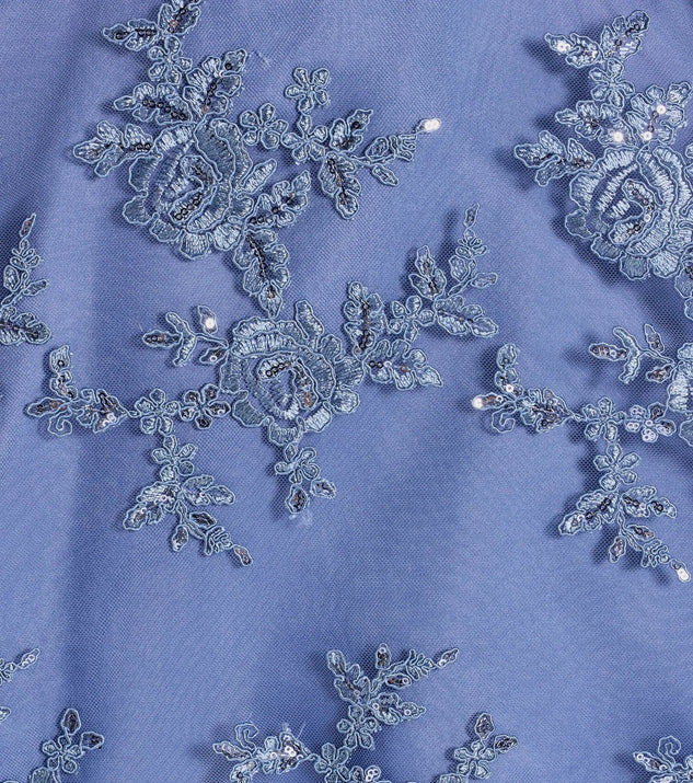 Chloe Sequin Embroidered Mesh Skater Dress | Windsor