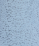 Revamp your 2025 wardrobe with this chic addition, the Eliza Sleeveless Rhinestone Bodycon Dress in light blue, perfect for elevating your style in the new year.