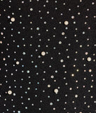 Trixie Strapless Faux Pearl Rhinestone Mini Dress