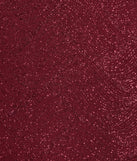 Revamp your 2025 wardrobe with this chic addition, the Angie Rhinestone Strap Open Back Glitter Mini Dress in wine, perfect for elevating your style in the new year.