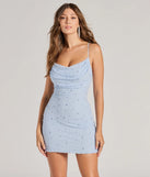 The Keira Faux Pearl Strappy Open-Back Mini Dress is a mini dress that will make a statement with its short hemline and on-trend details to have you ready for any event!
