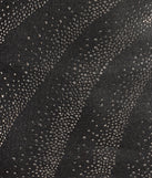 Flaunt your silhouette in the tight Mari Embellished Shine Bodycon Mini Dress in black, a bodycon dress that empowers your look with bold style and effortless edge.