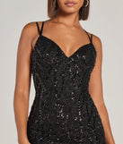 Revamp your 2025 wardrobe with this chic addition, the Hartley Lace-Up Sequin Mesh Bodycon Mini Dress in black, perfect for elevating your style in the new year.