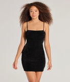 Own every entrance in the Misty Open-Back Velvet Mini Dress, a black party dress perfect for milestone birthdays and grad parties, or dancing through summer nights and unforgettable bachelorette celebrations.