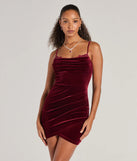 Own every entrance in the Alyssa Beaded Applique Bodycon Velvet Mini Dress, a wine party dress perfect for milestone birthdays and grad parties, or dancing through summer nights and unforgettable bachelorette celebrations.