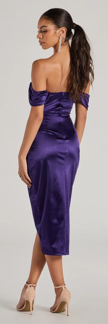 off the shoulder wrap midi dress boohoo Women's Plus Size Sequin Off The Shoulder Wrap Midi Dress