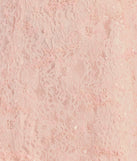 Revamp your 2025 wardrobe with this chic addition, the Clarice Sequin Beaded Lace A-Line Mini Dress in pink, perfect for elevating your style in the new year.