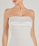 Revamp your 2025 wardrobe with this chic addition, the Fatima Strapless Beaded Bodycon Mini Dress in ivory, perfect for elevating your style in the new year.