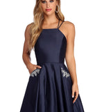 Deb Formal Rhinestone Party Dress