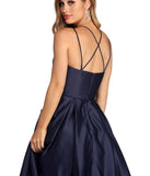 Deb Formal Rhinestone Party Dress