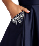 Deb Formal Rhinestone Party Dress