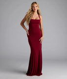 Feel instantly put-together in the Nicola Strappy Tie-Back Mermaid Dress in wine, a summer wedding guest dress designed for confident style and all-out celebration.