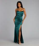 Mackenzie High Slit Mermaid Dress