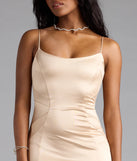 Evalina Lace-Up Mermaid Dress