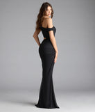 Turn heads at Prom 2025 in this black prom dress, where statement-making details meet the iconic style of the Idella One-Shoulder Cutout Mesh Formal Dress.