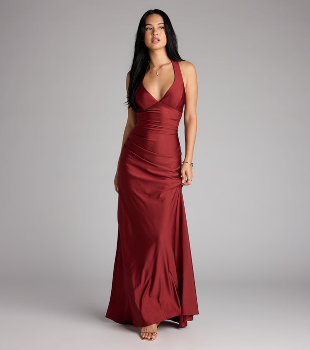 Jianne Formal Lace-Up Back Long Dress Jianne Formal Lace-Up Back Long Dress