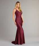 Amelia Lace-Up Mermaid Formal Dress