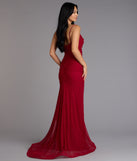Adrianna Faux Pearl Mermaid Formal Dress