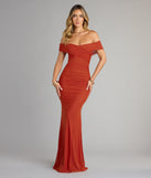 Allison Off-The-Shoulder Mermaid Formal Dress