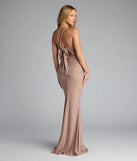 Giselle One-Shoulder Mermaid Glitter Formal Dress