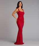 Kaylie Rhinestone Mermaid Formal Dress