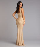 Kaylie Rhinestone Mermaid Formal Dress