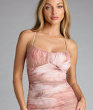 Felicity Floral Lace-Up Mermaid Formal Dress