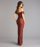 Silvia Off-The-Shoulder Formal Dress