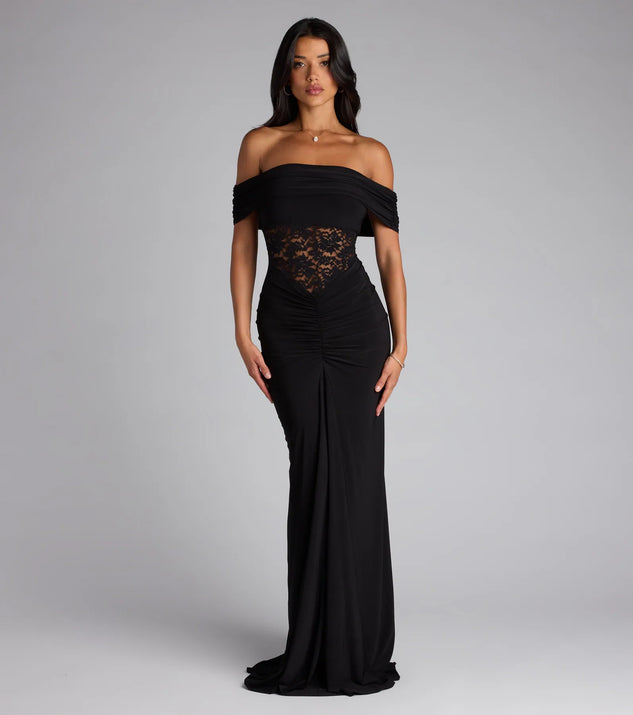 Lily Off-The-Shoulder Mermaid Formal Dress | Windsor Lily Off-The-Shoulder Mermaid Formal Dress | Windsor