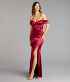 Lilia Off-The-Shoulder Corset Mermaid Dress