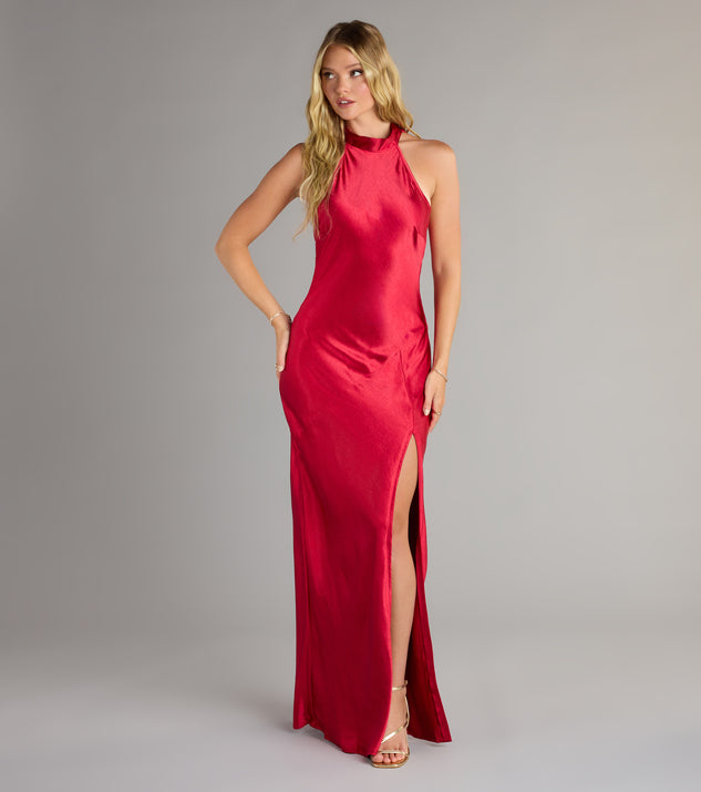 andie satin midi dress Altar'd State Andie Satin Midi Dress at Mall of America in Bloomington, MN
