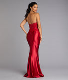 Valeria Satin Lace Corset Mermaid Formal Dress