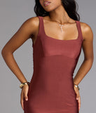 The Gabriella Lace-Up Mermaid Formal Dress is your new go-to Windsor dress—effortless, versatile, and made to update your fall style in seconds.