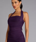 The Katarina Halter Slit Mermaid Formal Dress is your new go-to Windsor dress—effortless, versatile, and made to update your fall style in seconds.
