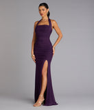 The Katarina Halter Slit Mermaid Formal Dress is your new go-to Windsor dress—effortless, versatile, and made to update your fall style in seconds.