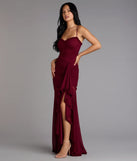 Sherrie Mesh Slit Mermaid Formal Dress
