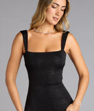 The Brittney Lace-Up Slit Bodycon Glitter Formal Dress is your new go-to Windsor dress—effortless, versatile, and made to update your fall style in seconds.
