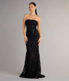 Ariela Lace-Up Cutout Mermaid Formal Dress