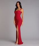 The Zooey Open Back Mermaid Formal Dress is your new go-to Windsor dress—effortless, versatile, and made to update your fall style in seconds.