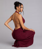 Juliana Mesh Strappy Back Formal Dress