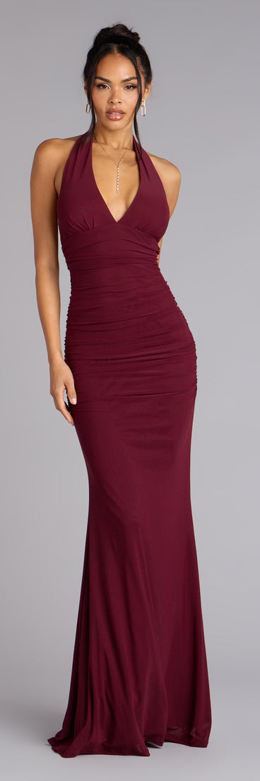 The Juliana Mesh Strappy Back Formal Dress is your new go-to Windsor dress—effortless, versatile, and made to update your fall style in seconds.